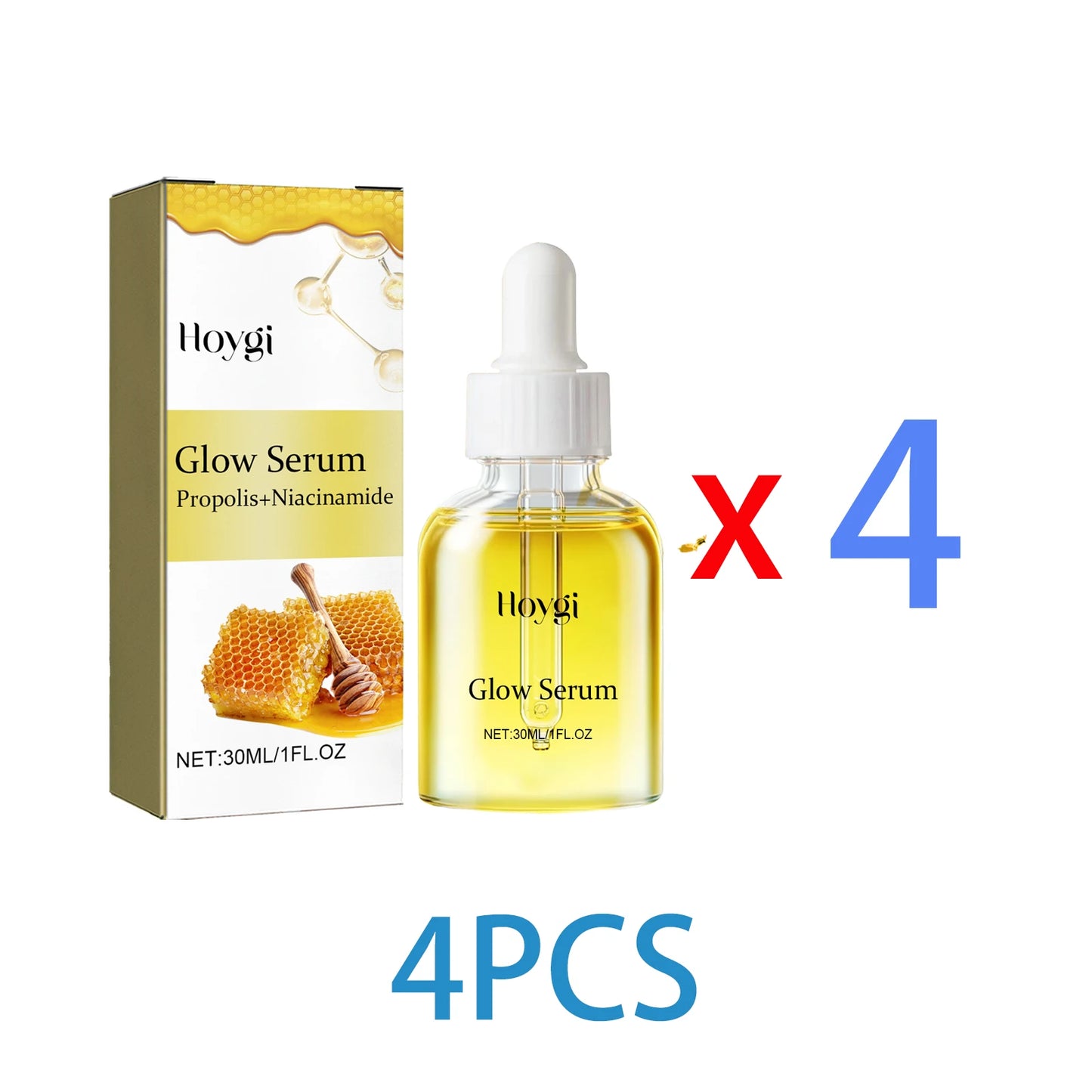 Propolis & Niacinamide Brightening Serum (30ml) – Dark Spot & Wrinkle Repair Essence