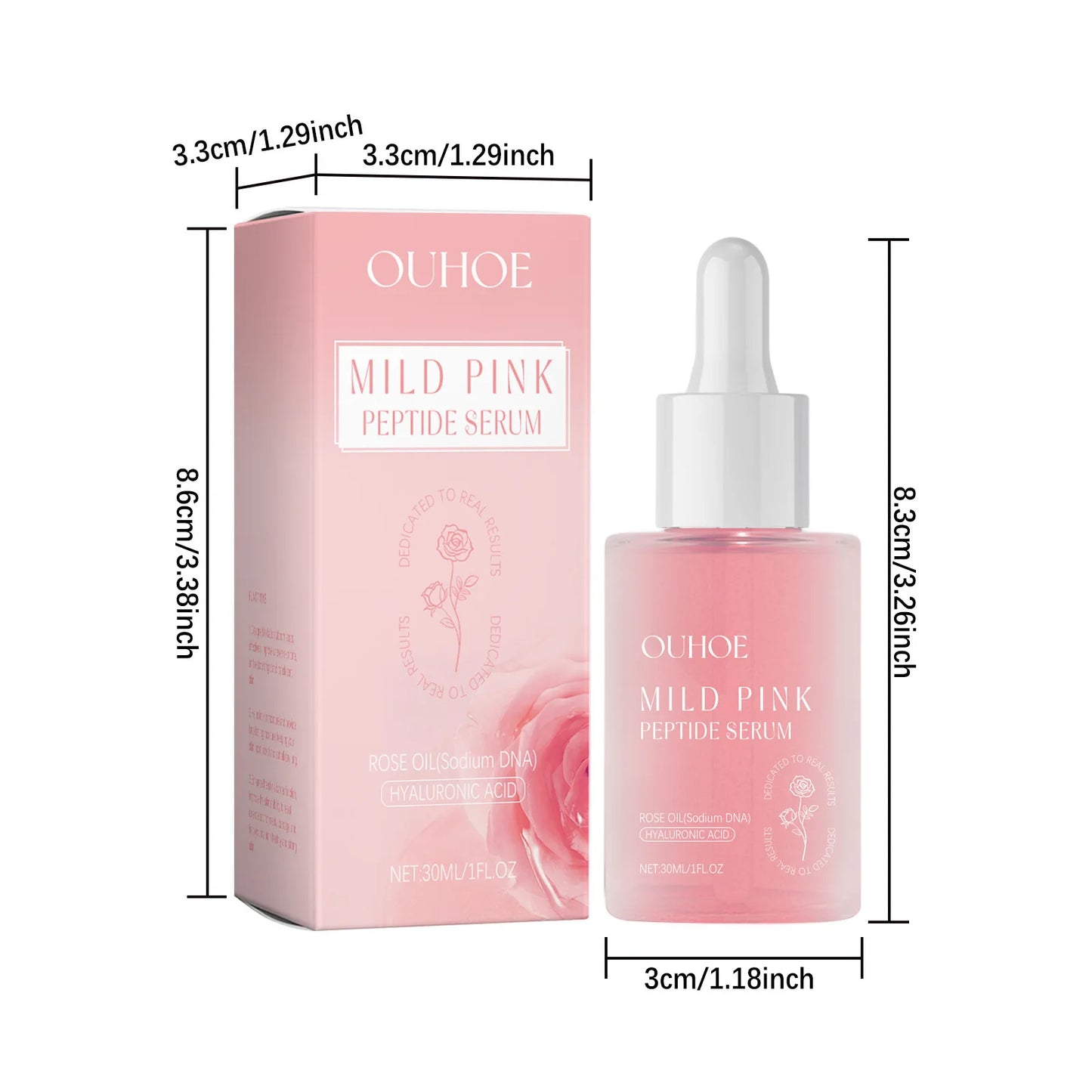Rose Skin Repair Serum (30ml) – Deep Hydration, Brightening & Firming Facial Essence