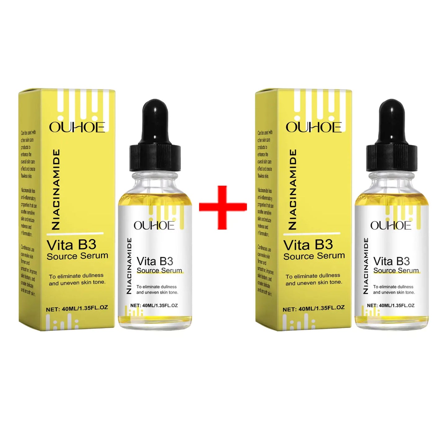 Niacinamide Brightening Serum – Dark Spot Removal, Hydrating & Anti-Aging Vitamin B3 Essence
