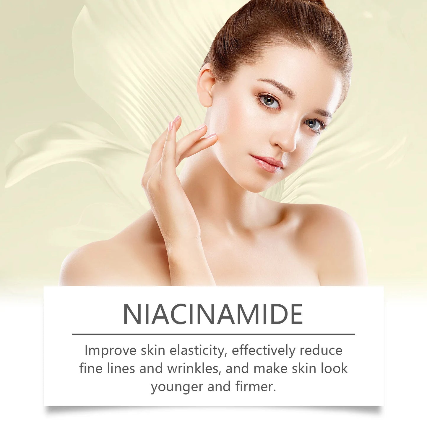 Niacinamide Brightening Serum – Dark Spot Removal, Hydrating & Anti-Aging Vitamin B3 Essence