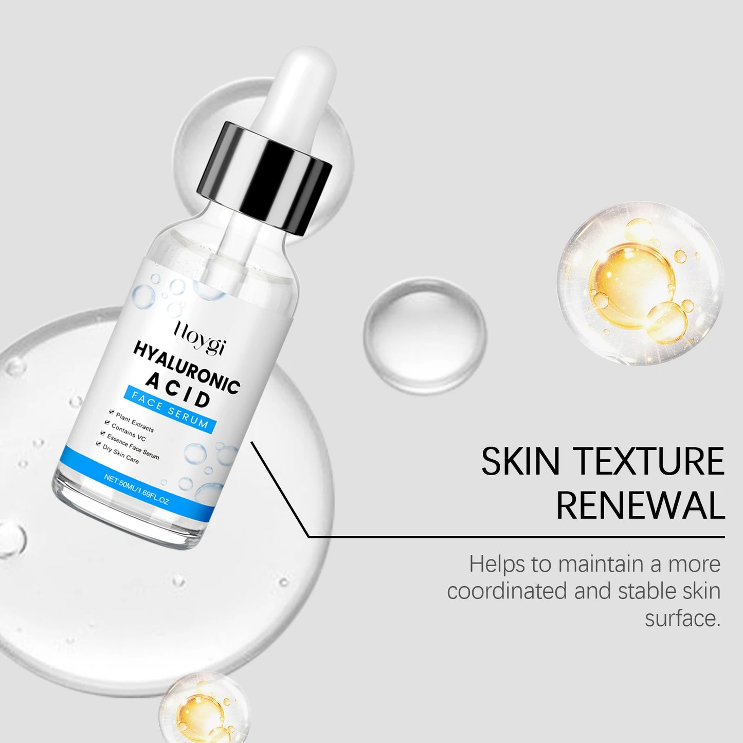 Hyaluronic Acid + Centella Serum (50ml) – Deep Hydration & Anti-Aging for Radiant, Smooth Skin
