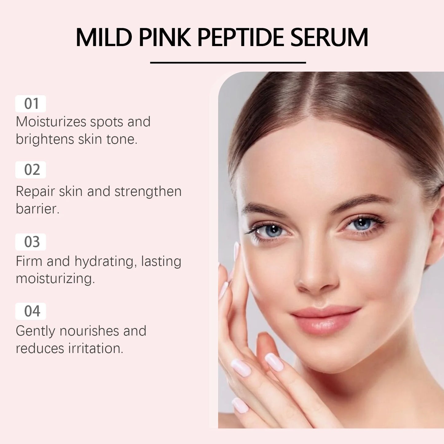 Rose Skin Repair Serum (30ml) – Deep Hydration, Brightening & Firming Facial Essence