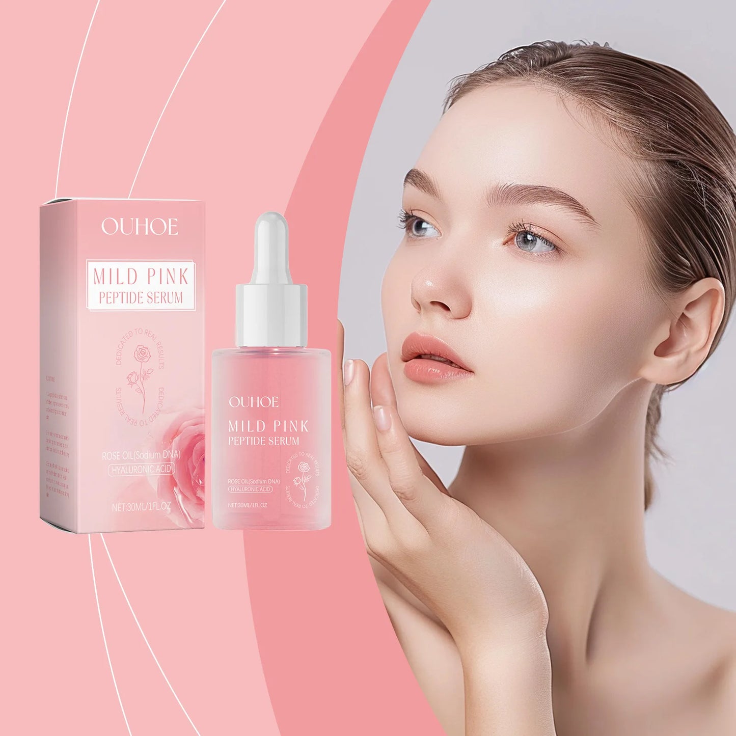 Rose Skin Repair Serum (30ml) – Deep Hydration, Brightening & Firming Facial Essence