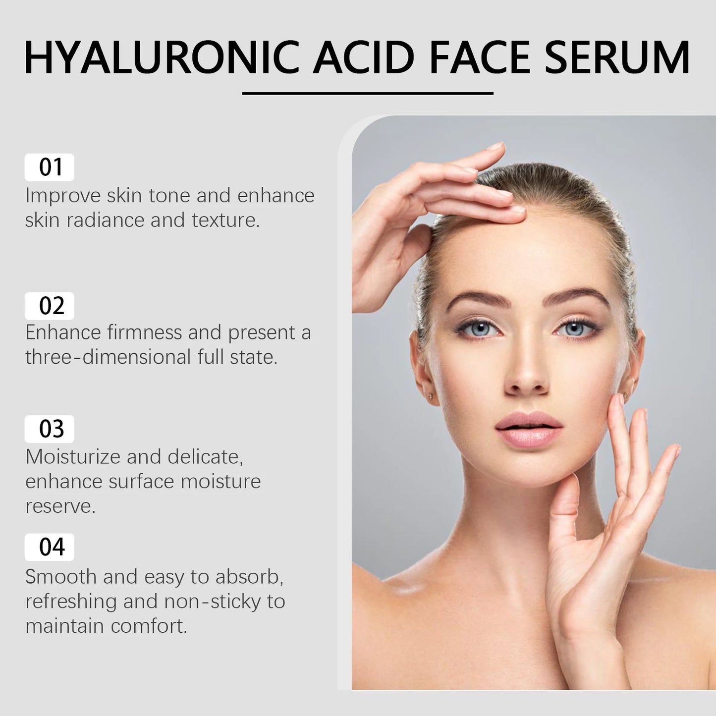 Hyaluronic Acid + Centella Serum (50ml) – Deep Hydration & Anti-Aging for Radiant, Smooth Skin