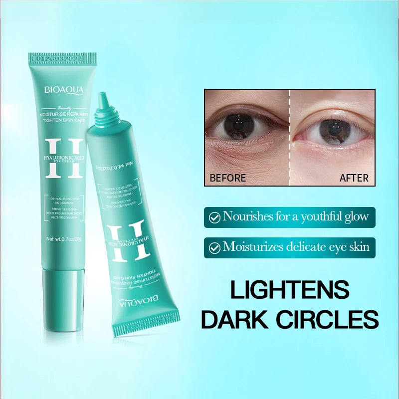 Hyaluronic Acid Skin Care Set – Hydrating Serum & Anti-Aging Eye Cream