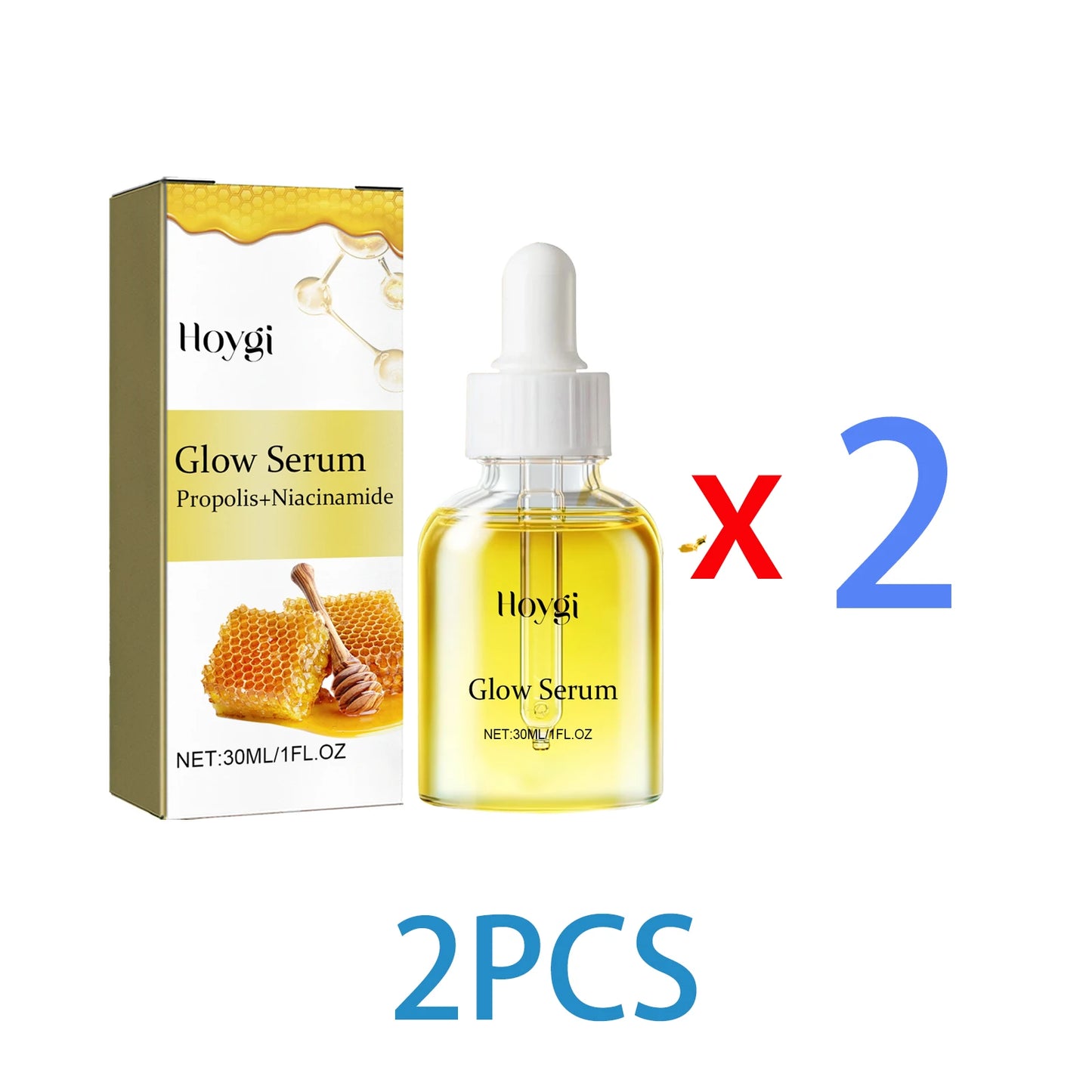 Propolis & Niacinamide Brightening Serum (30ml) – Dark Spot & Wrinkle Repair Essence