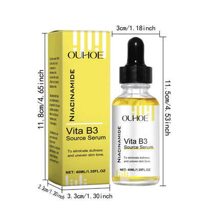 Niacinamide Brightening Serum – Dark Spot Removal, Hydrating & Anti-Aging Vitamin B3 Essence