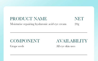 Hyaluronic Acid Skin Care Set – Hydrating Serum & Anti-Aging Eye Cream